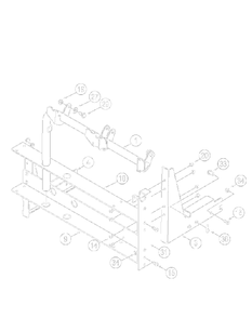 Attachment / 590-302 42 Inch Double Bagger (2008) 590-302-000 (2008) / Hangerandmounting Version 2 Diagram and Parts List for 17AA5AAG700 2008 Yard Machines Lawn Tractor